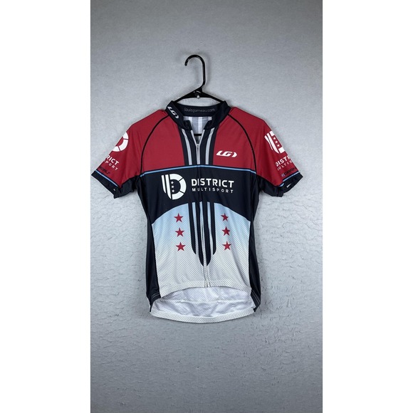 Louis Garneau Other - Louis Garneau District Multisport Cycling Jersey Mens Medium Full Zip Bike Shirt